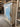 Antique 1 Door Primitive Cupboard Blue & White Chippy The Mustard Seed Collection, The Seed