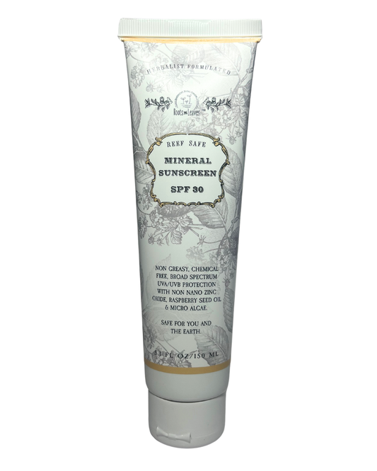 Reef Safe Vegan Mineral Sunscreen with Tremella Mushroom