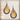 Large Woven Teardrop Earrings in Mustard 206a: Multi The Jewelry Junkie