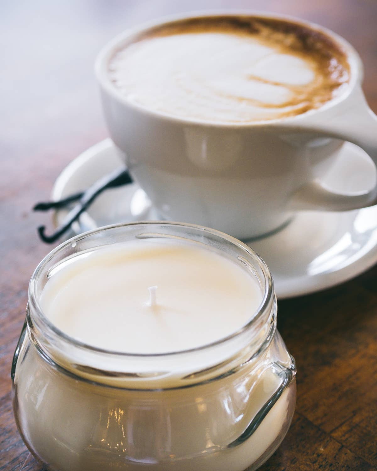 11 oz Vanilla Latte Candle - The Mustard Seed Collection, The Seed