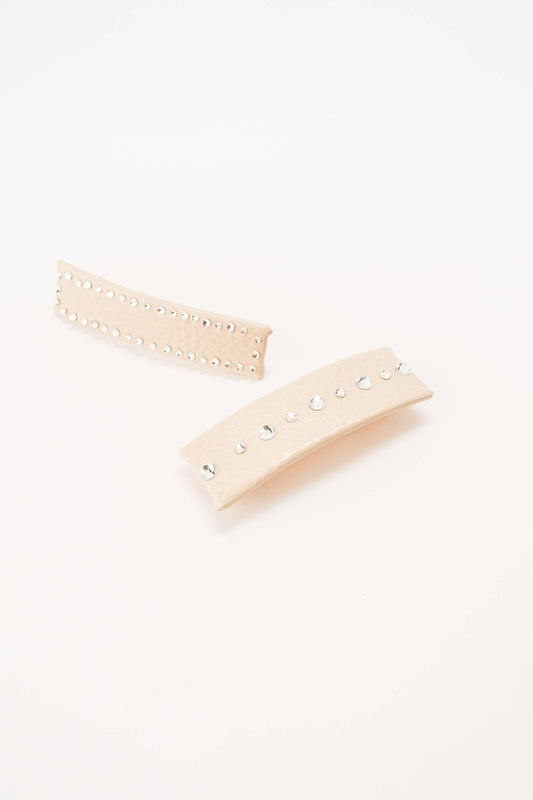 Paige Barrette Pair: Cream