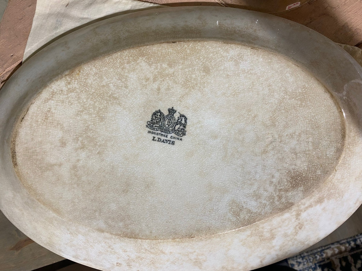 15" Ironstone Platter - The Mustard Seed Collection, The Seed