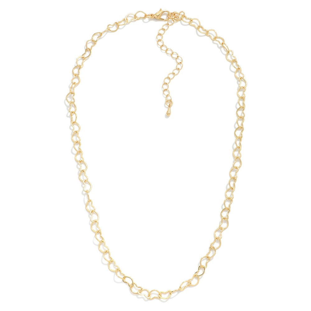Copy of Two Strand Pearl and Gold Tone Bead Necklace Judson