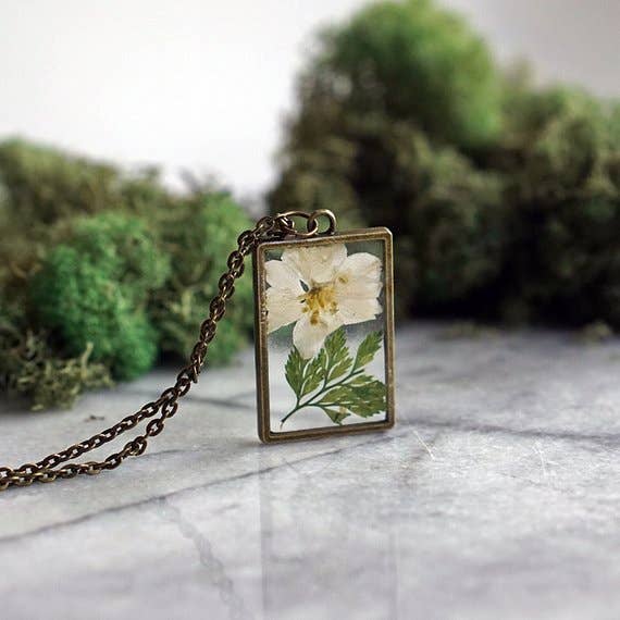 December Birth Flower Necklace