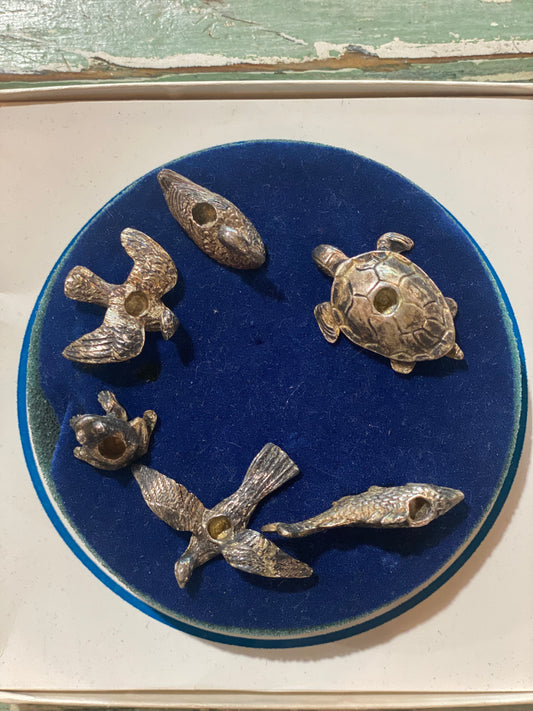 Reed & Barton Silverplate Candle Holders