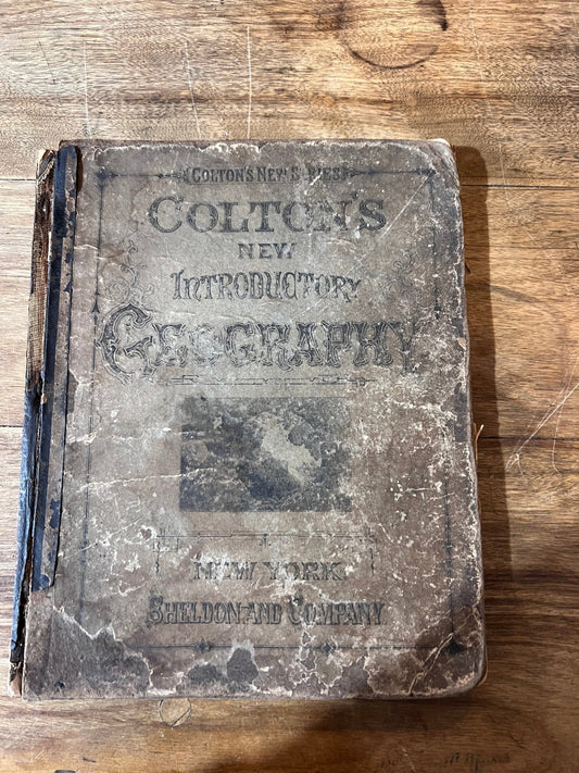 1881 - Colton's New Introductory Geography