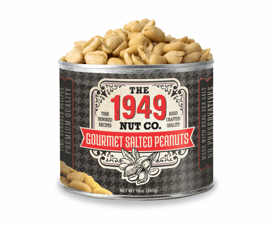1949 Nut Co. 10 oz. Gourmet Salted Peanuts - The Mustard Seed Collection, The Seed