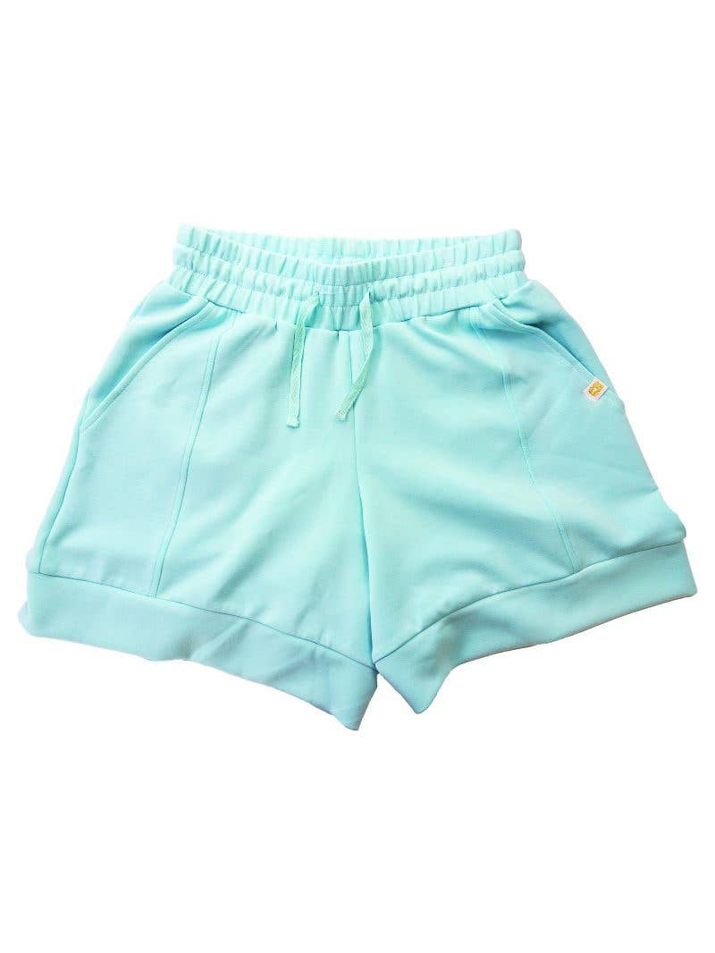 Sophie Super Comfy Soft Shorts - Ice Blue 2XL