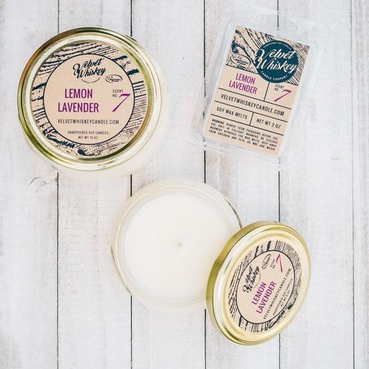 2.5 oz Lemon Lavender VW Wax Melt - The Mustard Seed Collection, The Seed