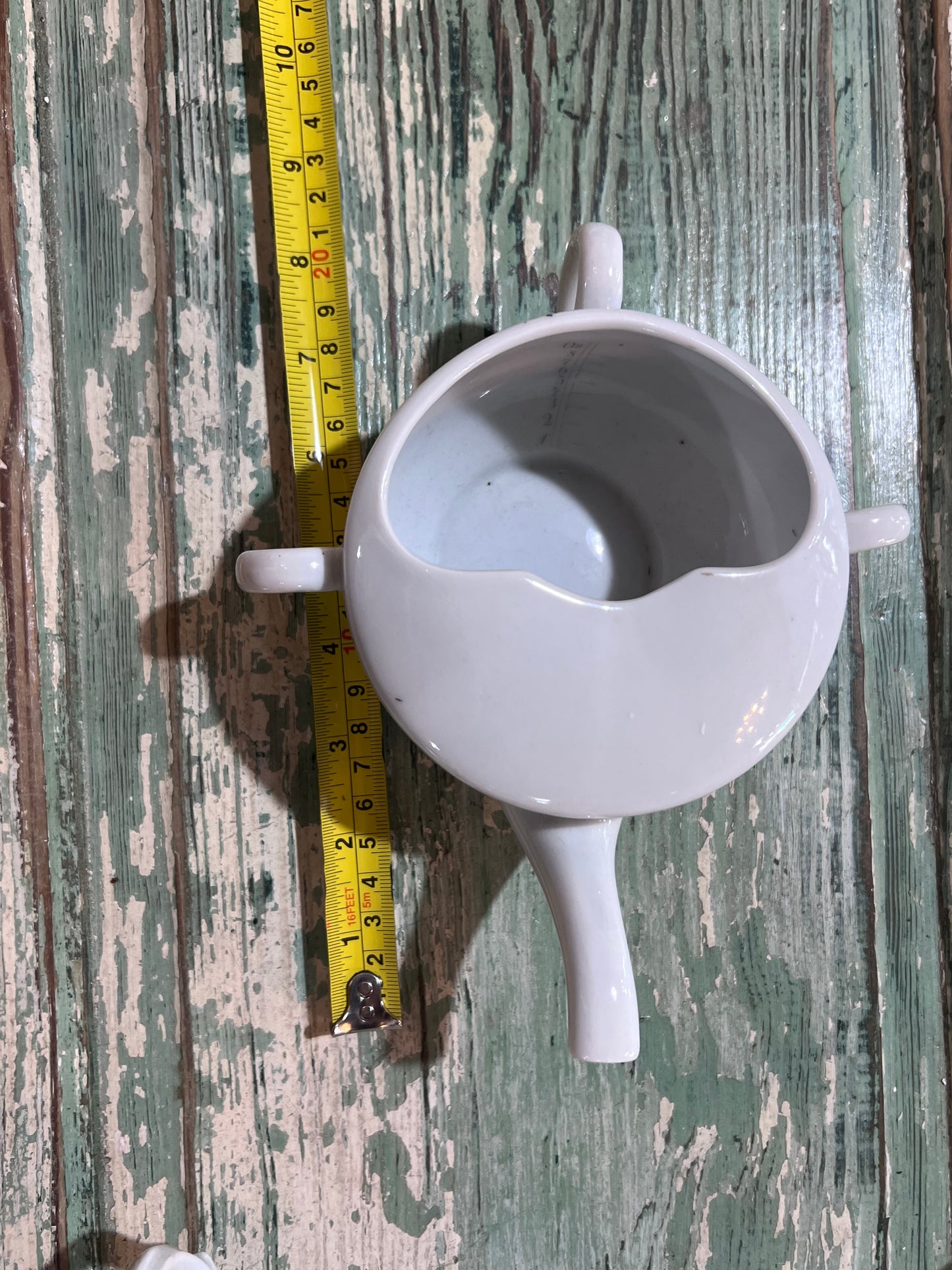 Antique Baby Invalid Feeder Cup Porcelain