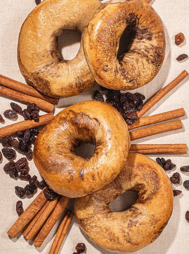 Cinnamon Raisin Bagels