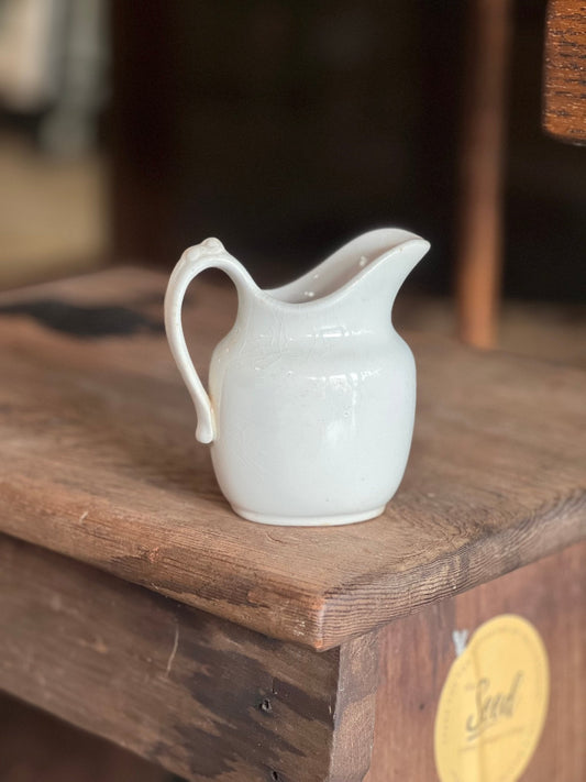 4" Ironstone Pitcher