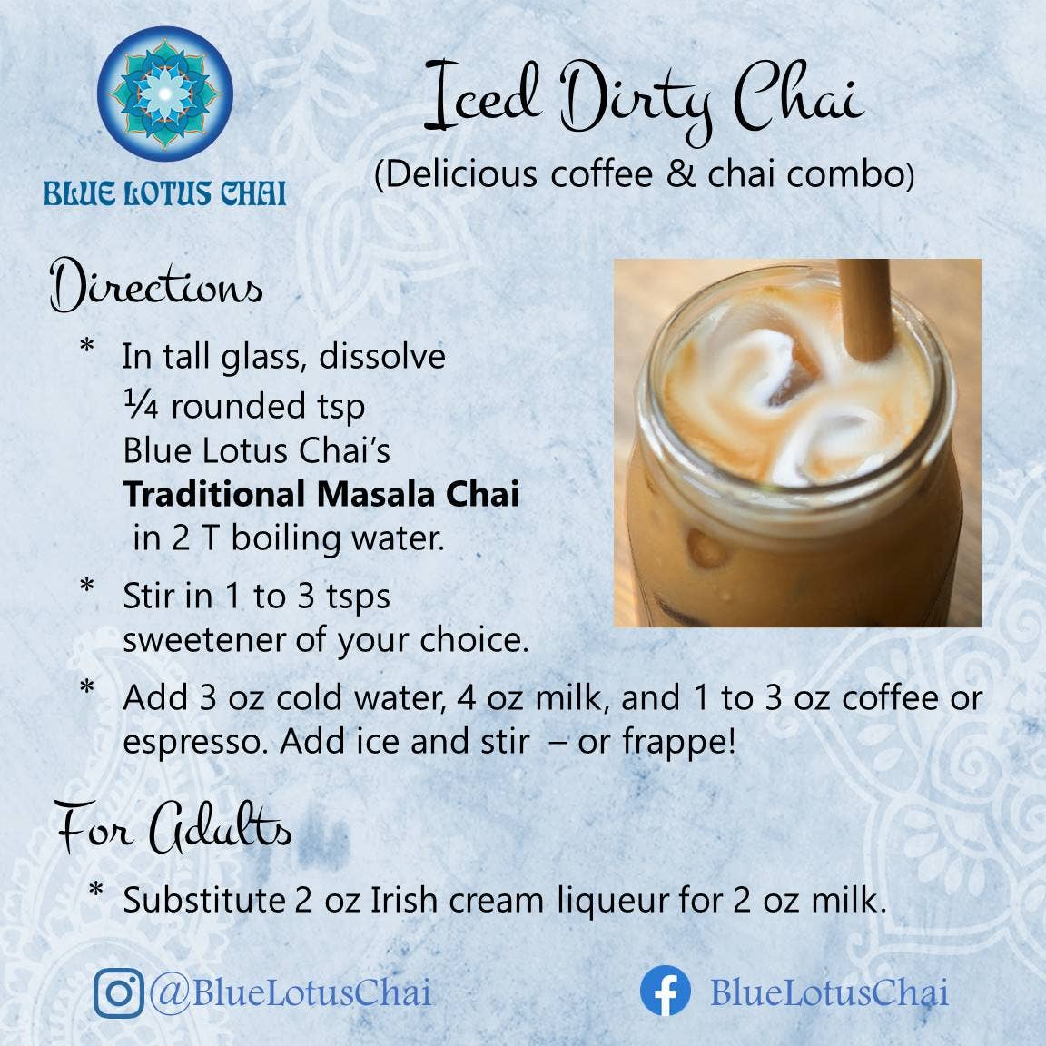 Traditional Masala Chai - 3oz Tin (100 cups)