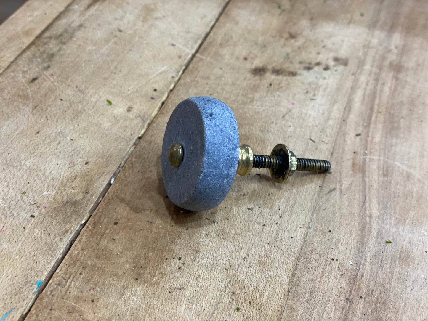 Tyre Black Marble Knob