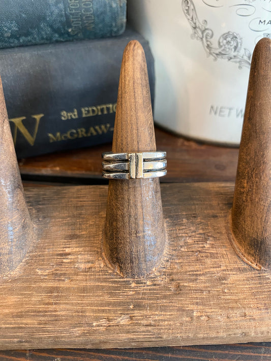 Vintage Sterling 14k Ring