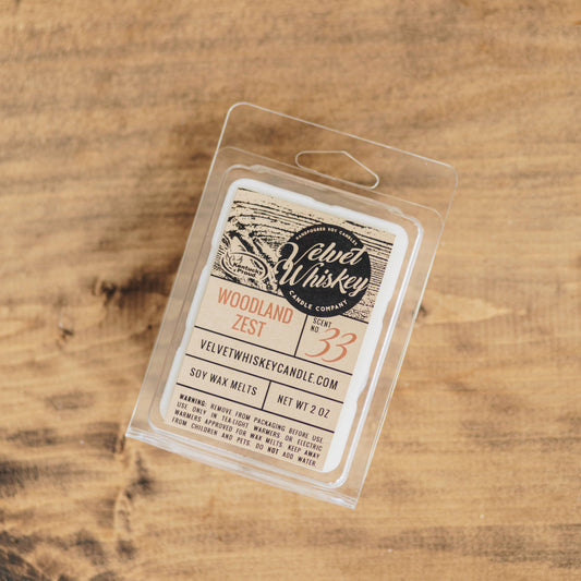 2.5 oz Woodland Zest Wax Melt