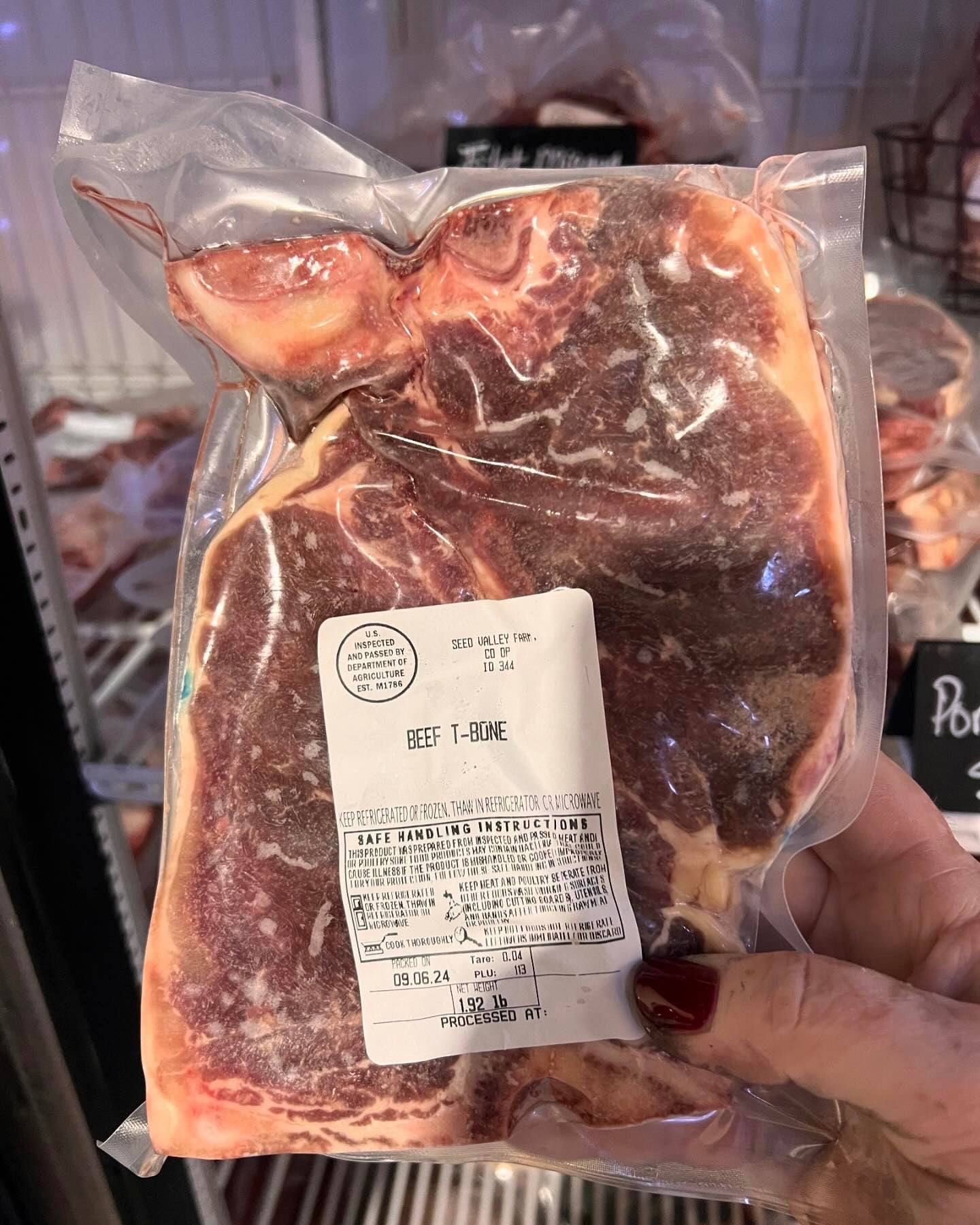 FL Grass Fed Grass Finished T Bone Steak