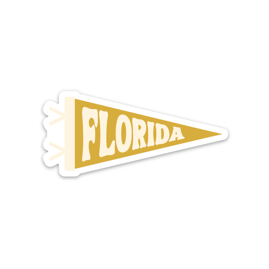 Florida Pennant Sticker
