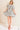Navy\Green\Orange Embroidered Striped Dress The Mustard Seed Collection, The Seed