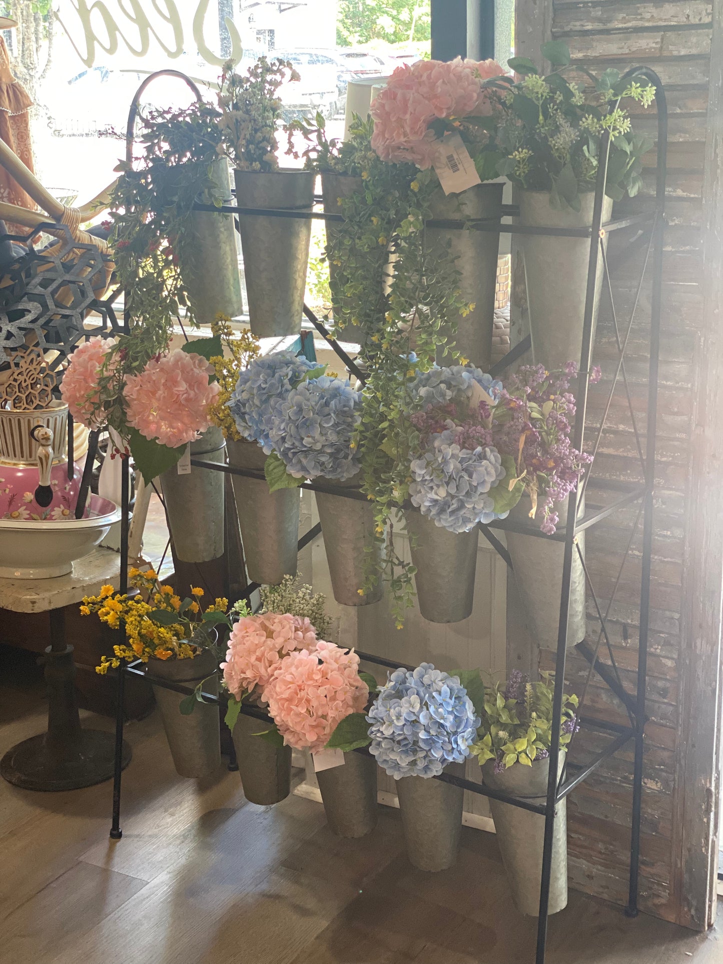 Metal Flower Display