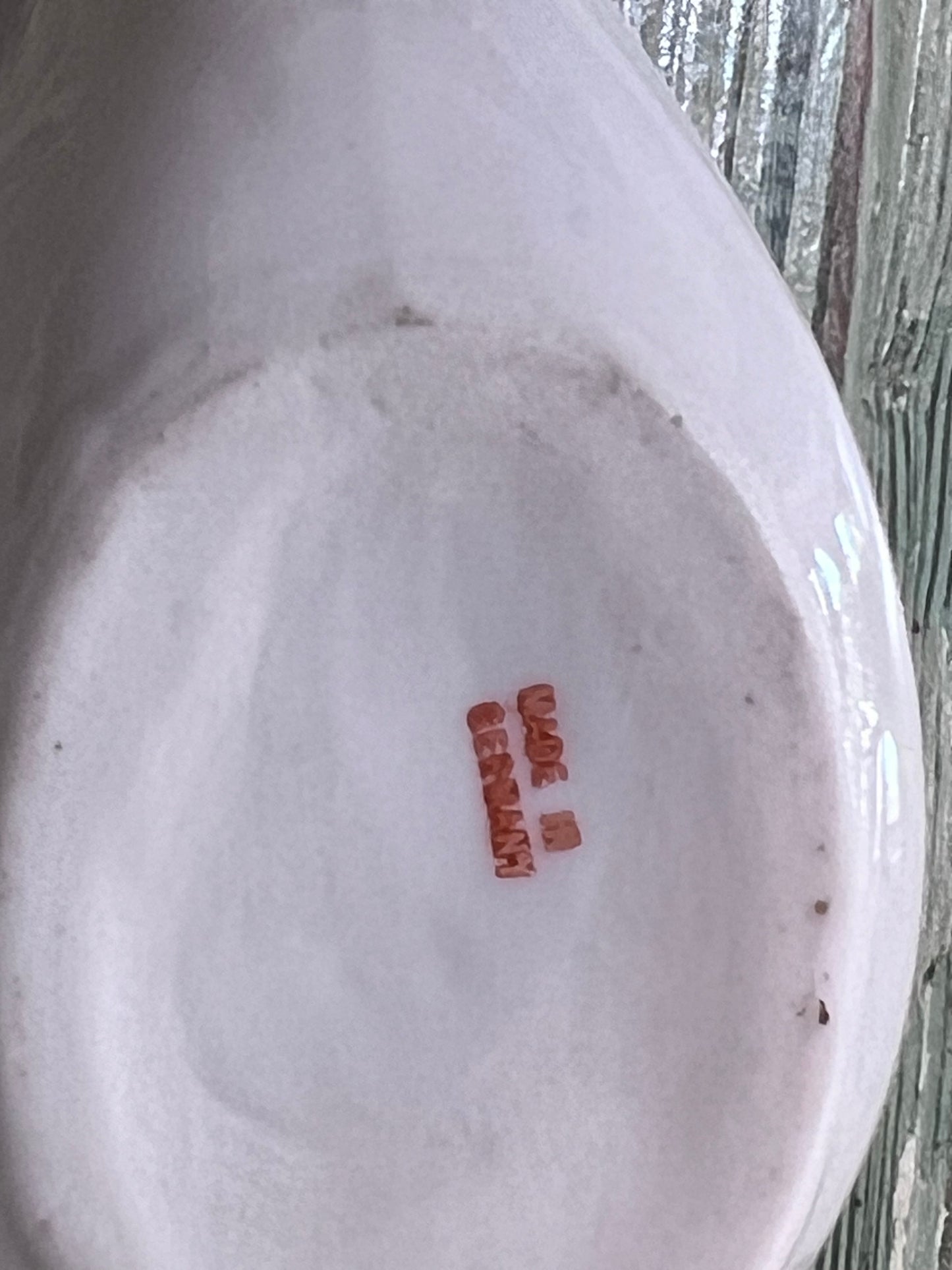 Antique Baby Invalid Feeder Cup Red Cross Porcelain Made In Germany