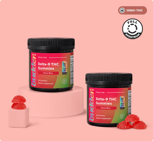 Cherry Lime 10MG Delta 9 THC Gummies (Budder)