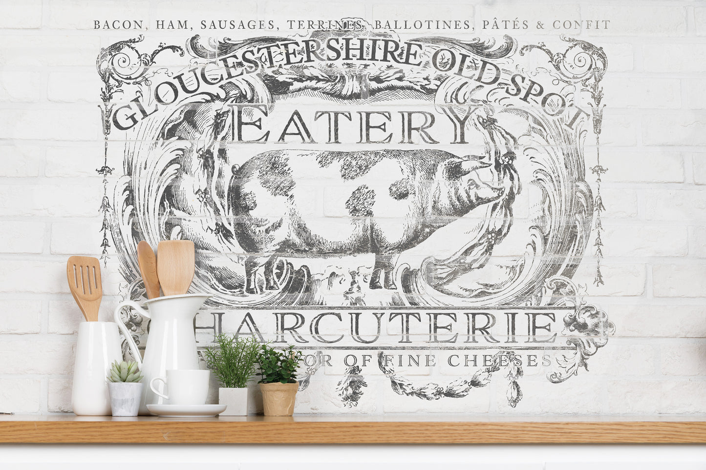 Cotswolds IOD Transfer 12x16 PadЄ