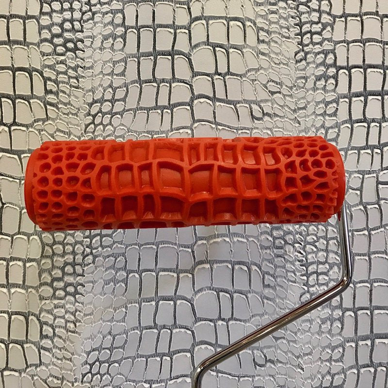 Decorative Art Roller Crocodile