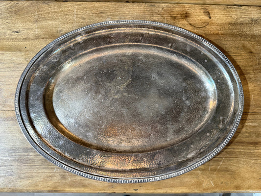 Silver Plated Oval Platter