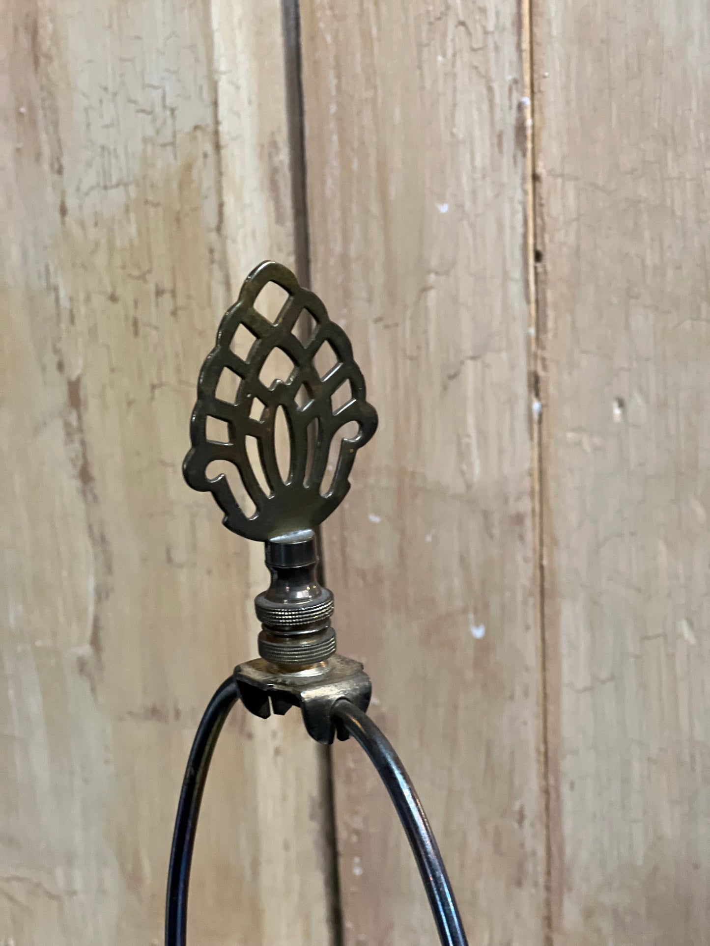 Vintage Brass Pineapple Lamp
