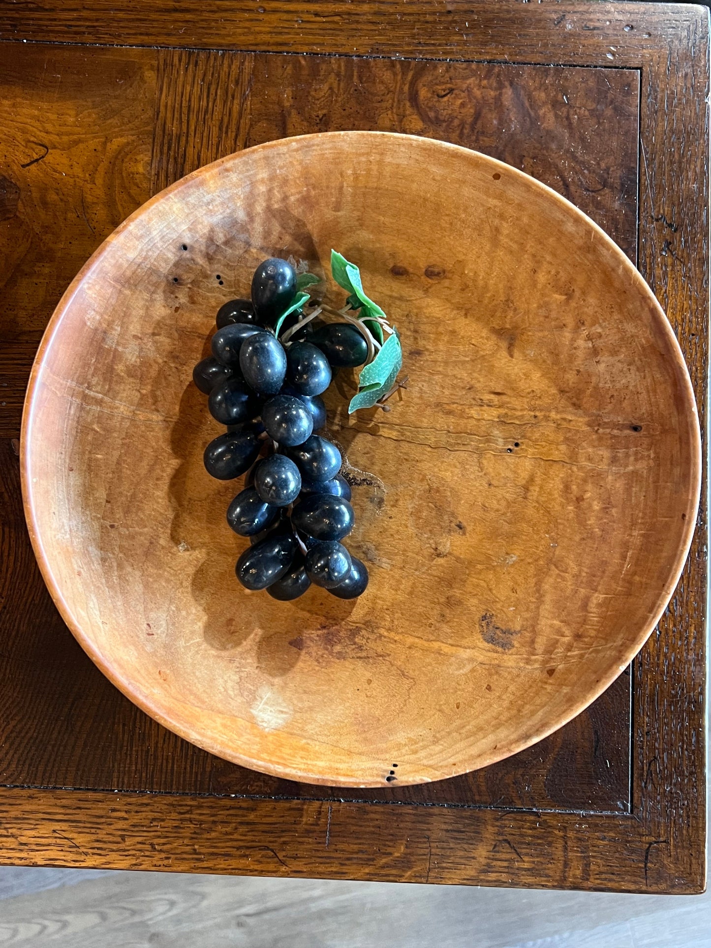 Vintage Artificial Grapes Small Black