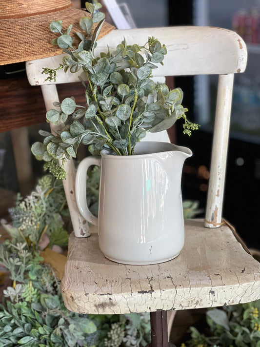 17" Green Leaf Sprig