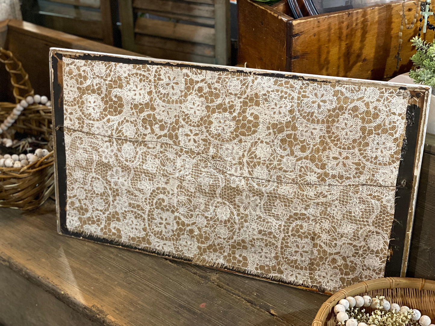 Rustic Cross Wall Decor