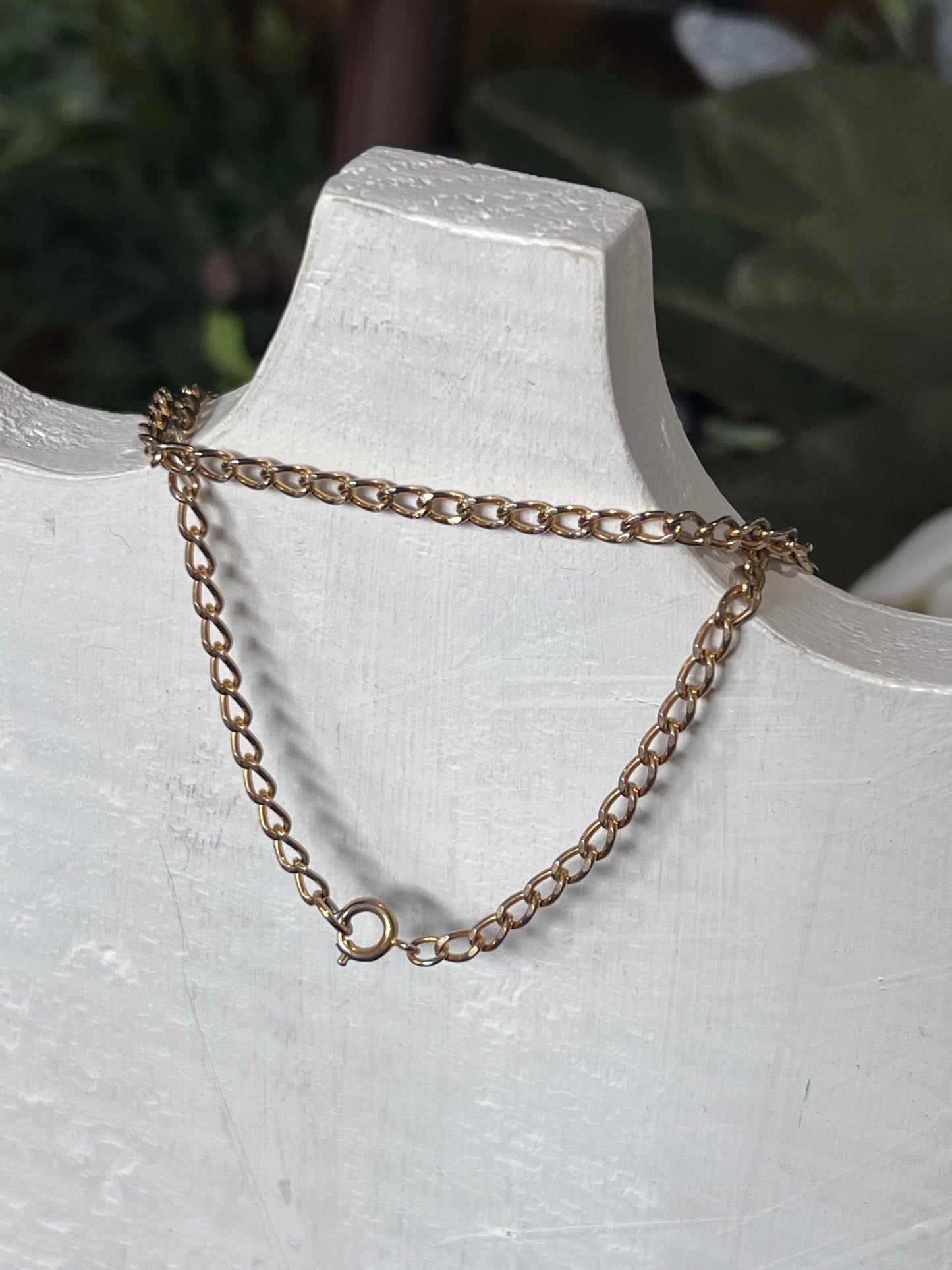 Long Vintage Necklace with Pastel Stones