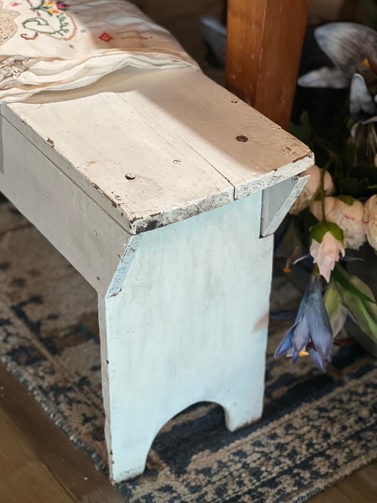 Primitive Farmhouse Bench