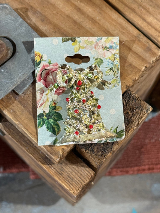 Gerry's Christmas Bell Brooch