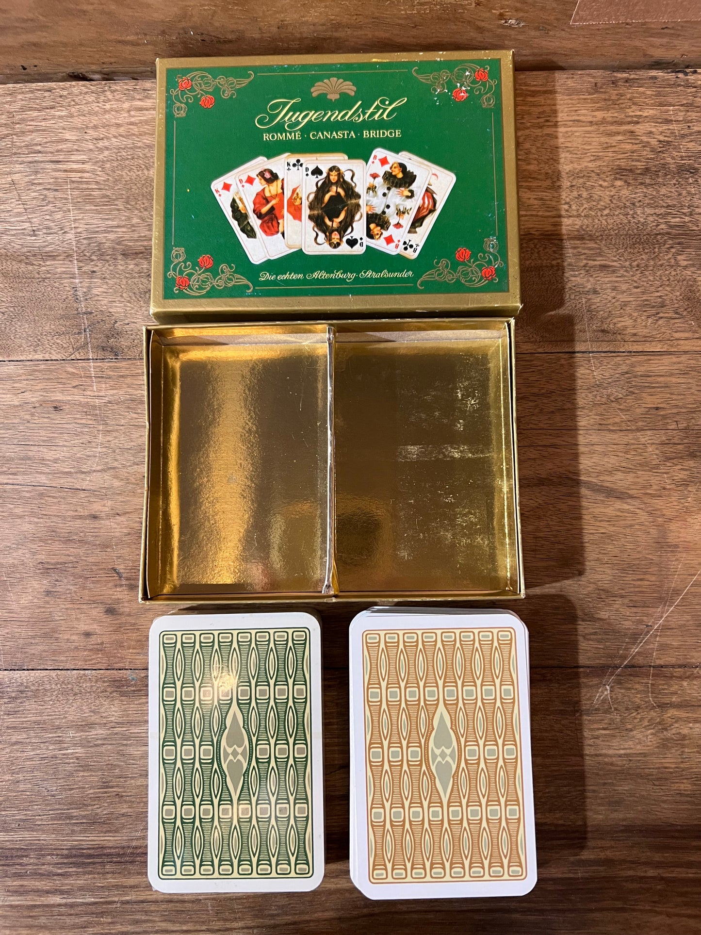 Jugendstil Playing Cards