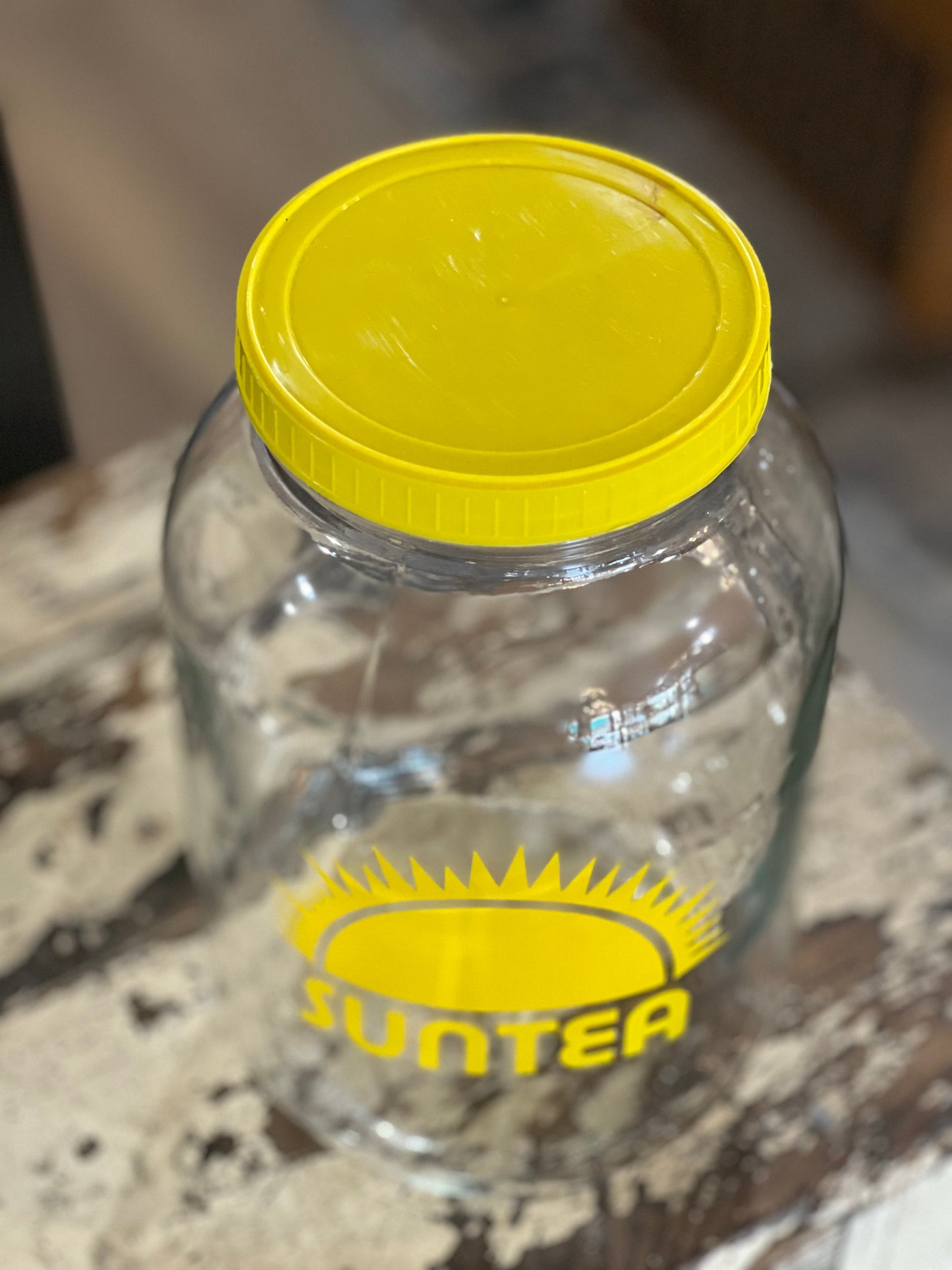 Glass Sun Tea Jar