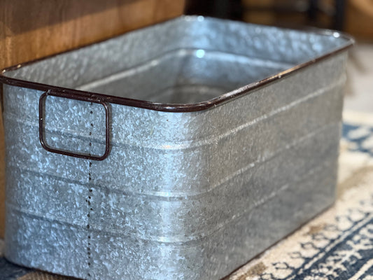 Galvanized Beverage Tub