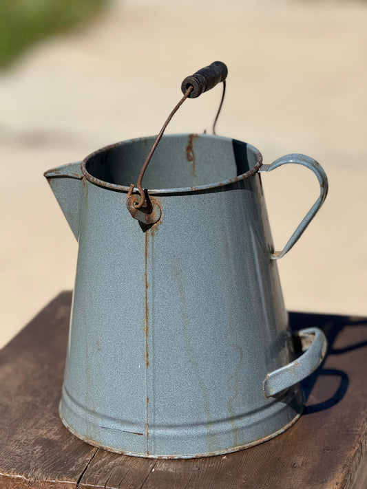 10" Enamelware Pitcher