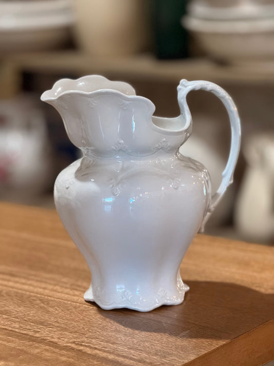 Ironstone Water Pitcher