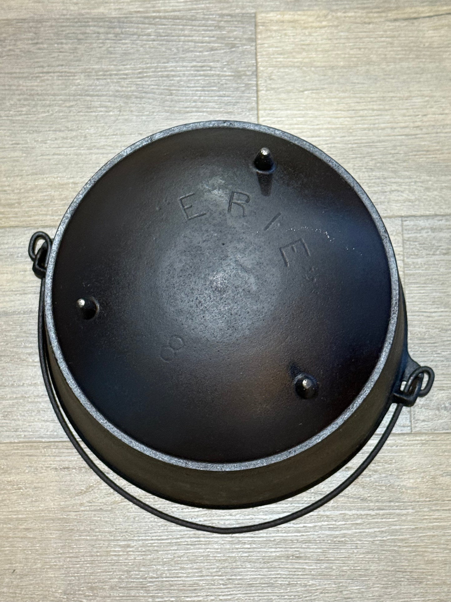 Restored Cast Iron Cauldron