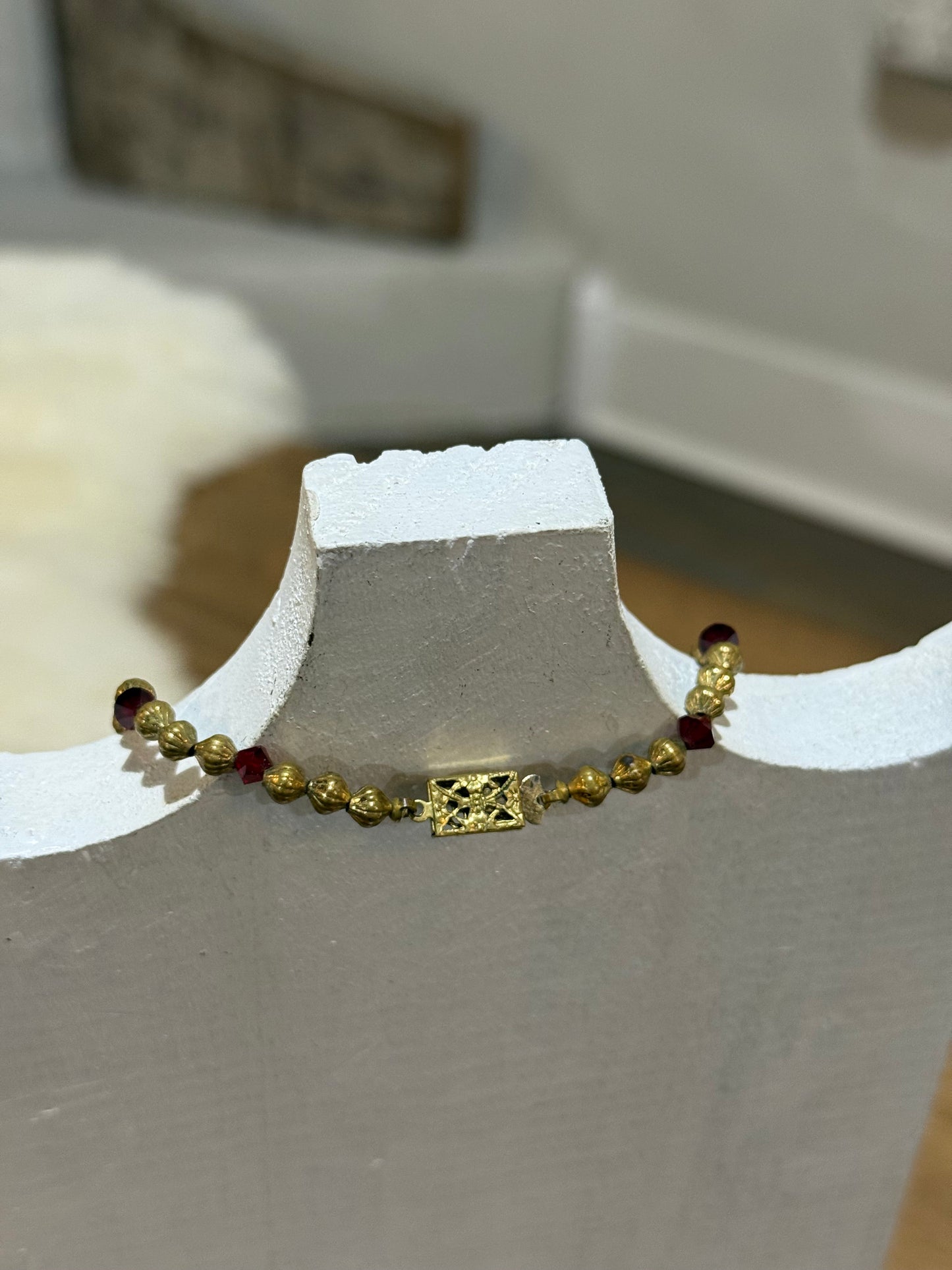 Vintage Garnet Necklace