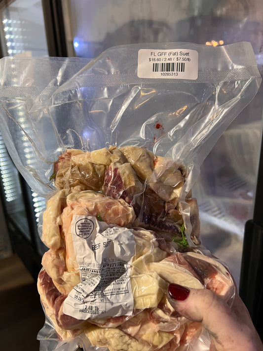 FL Grass Fed Grass Finished (Fat) Suet