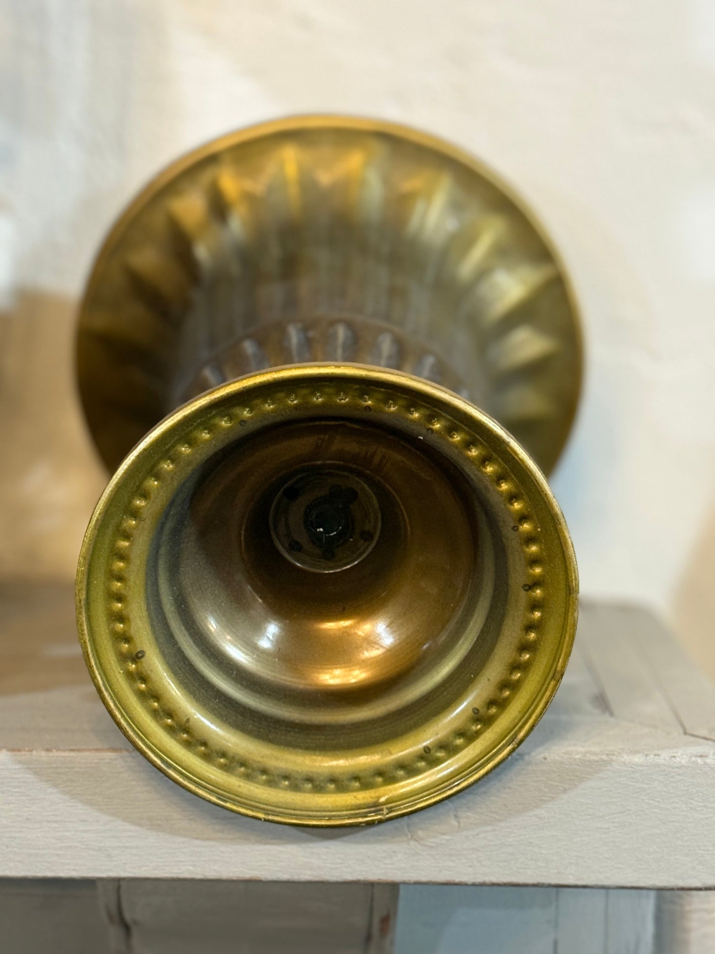 Metal Decorative Urn Vase