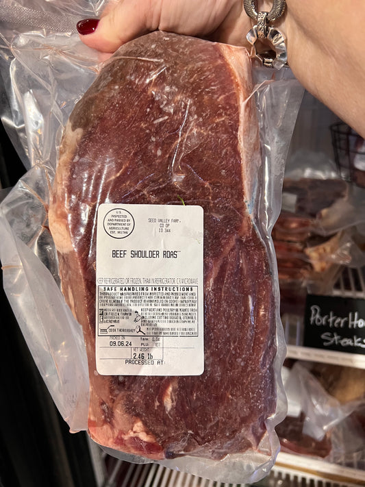 FL Grass Fed Grass Finished Shoulder Roast
