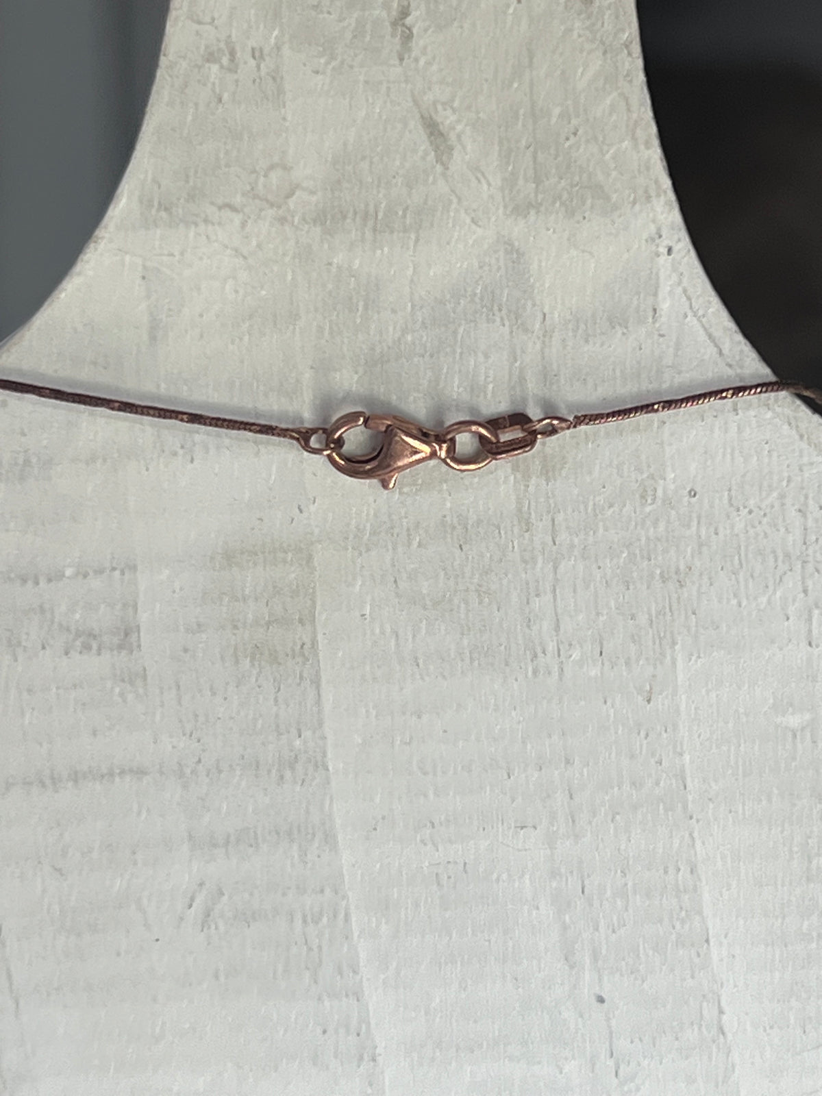 Vintage Rose Gold Vermeil Dome Halo Necklace & Earring Set – 925 Sterling Silver
