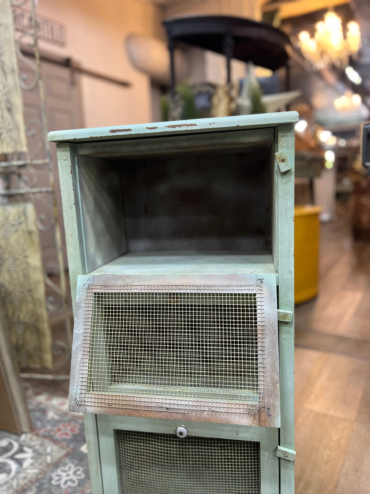 Country Farmhouse Ventilated Potato, Onion & Bread Bin The Mustard Seed Collection, The Seed