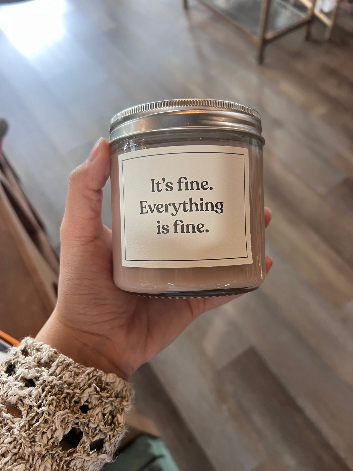 Sweet Grace Statement Jar Candle #053 - Snarky Bridgewater Candle Company
