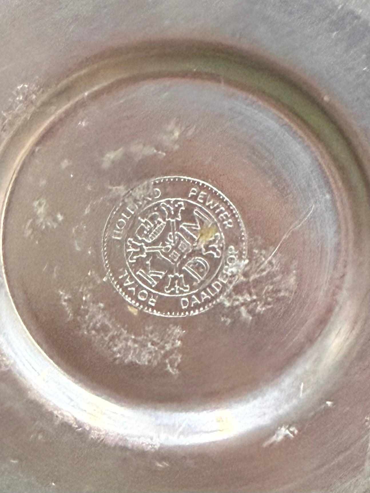 10" Pewter Royal Holland Daalderop Vase